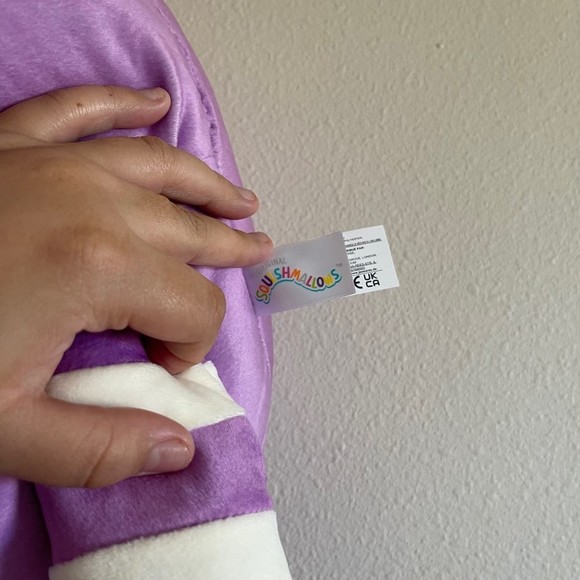 NWT Chaitra 14in squishmallow ombré pink purple - Picture 5 of 5